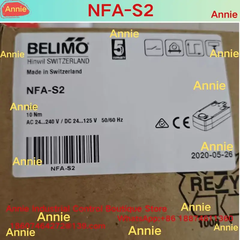 brand-new  Spring reset air valve actuator NFA-S2
