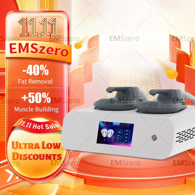 EMSzero RF 6500W 200HZ HI-EMT EMS Slimming Machine Muscle scuplting Optional Pelvic Cushion