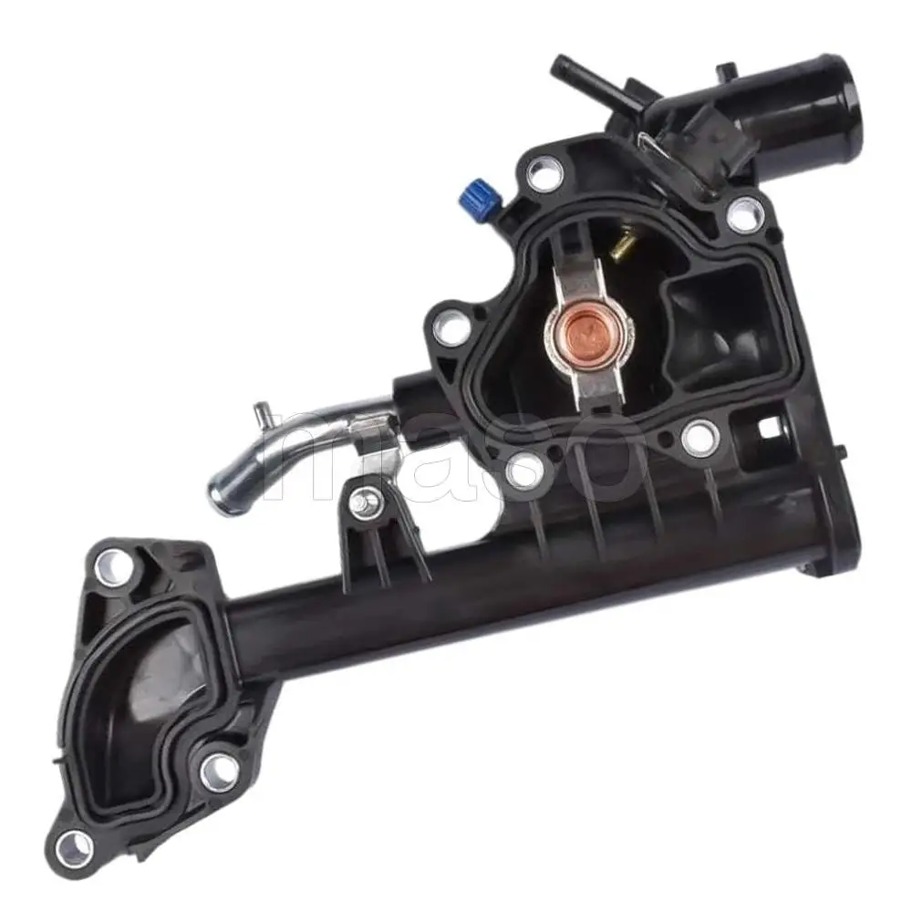 

55275654 68275168AA For Alfa Romeo Jeep Fiat 500L 500X Tipo Water Thermostat 55271191 Plastic and Metal Black