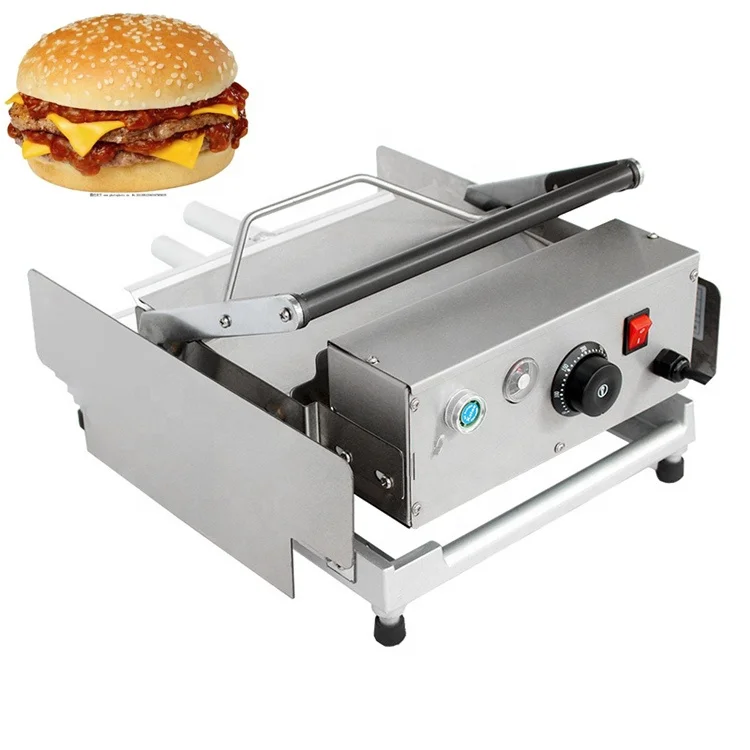 

Hamburger Bun Maker Electric Non-stick Cooking Surface Roaster Machine