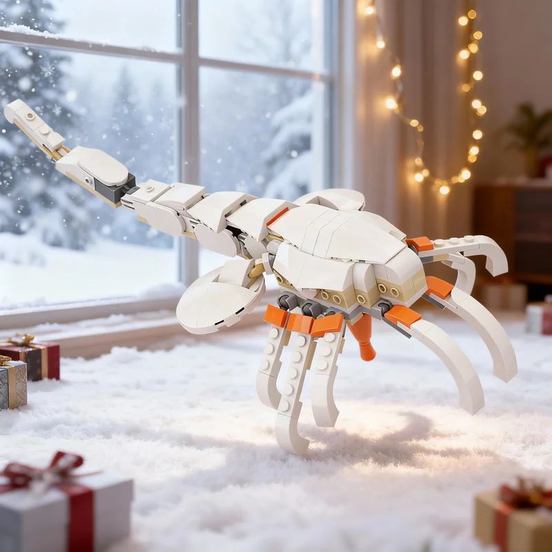 

207 деталей MOC Creator 3 1 Bunnyhugger, альтернативная модель, конструктор, развивающая игрушка, подарок на Рождество, обучающий конструктор, подарок на день рождения