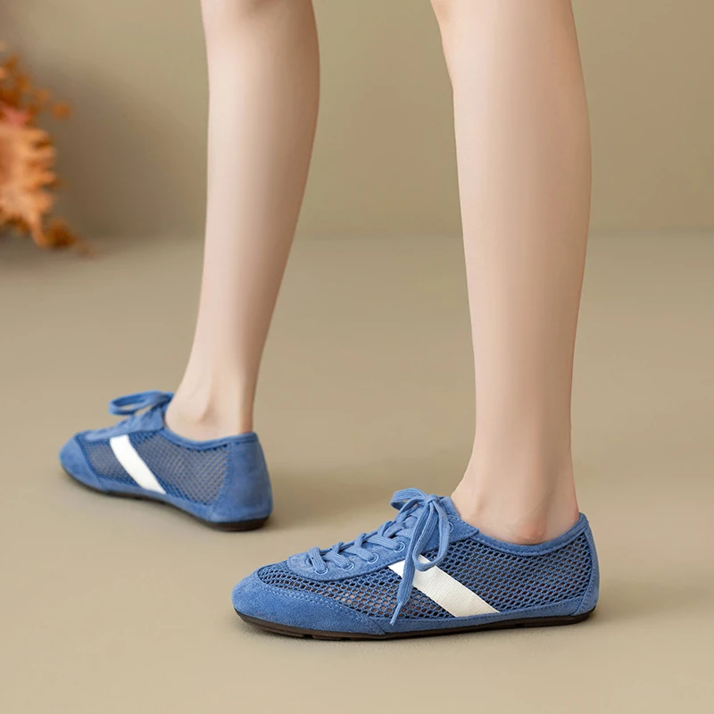 Женская обувь 2025, брендовая женская вулканизированная обувь на шнуровке, модные уличные нескользящие повседневные новые дышащие кроссовки больших размеров