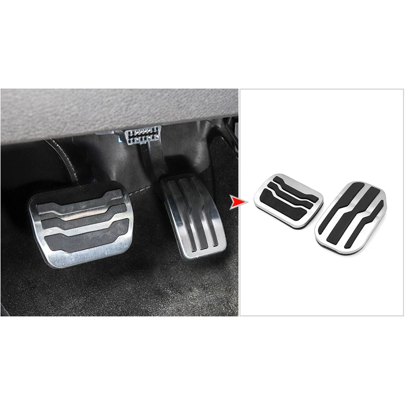 

For Ford Raptor F150 2015 2016 2017 2018 2019 Non-slip AT Accelerator Brake Foot Pedal Pad Car Accessories Footrest Cover