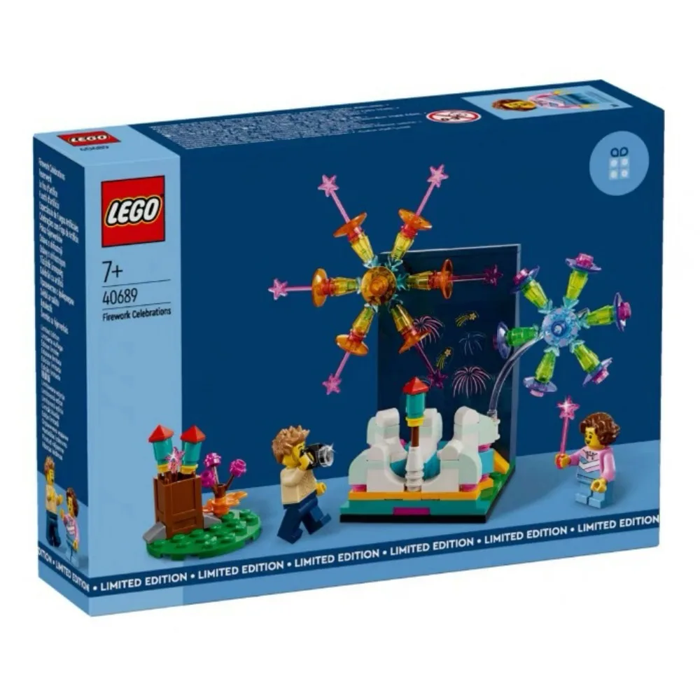 Descubra o Lego Creator Firework Celebrations 40689: Uma Experiência Criativa e Divertida para Crianças a Partir dos 7 Anos