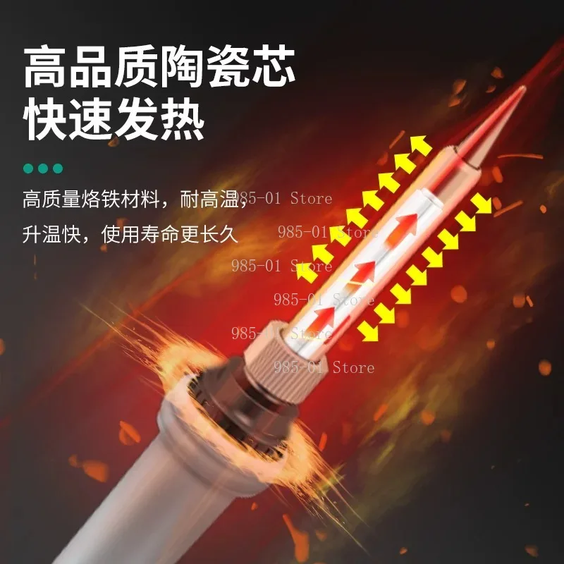 9305D Digital Soldering Station Hot Air Gun BGA Rework Station Auto Sleep 110V/220V USB 5V 2A DC Power Supply 30V 5A