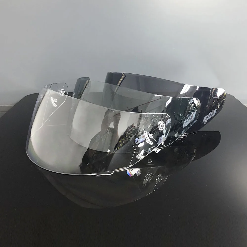 Fit for LS2 FF352 FF351 FF802 FF369 FF384 Helmet Visor Motorcycle Full Face Helmet Shield Lens Replacement Silver Anti-UV Lens