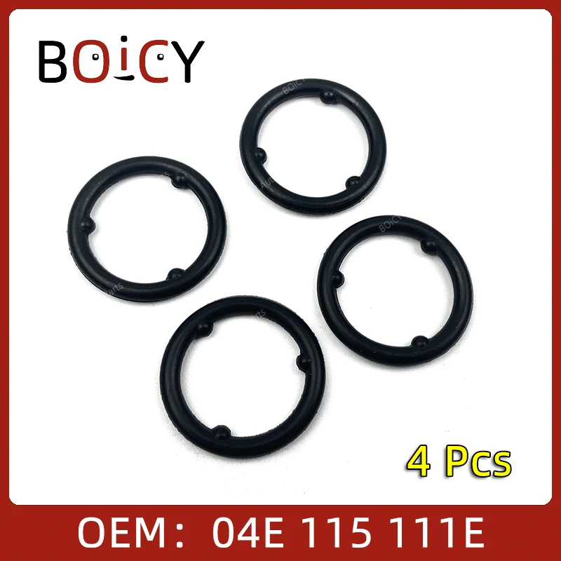 

BOICY Oil Radiator Seal Sealing Ring for EA211 Polo Sagitar Jetta Tiguan Bora Touran A3 Q3 Q2L Ocitivia 04E115111E 04E115111G