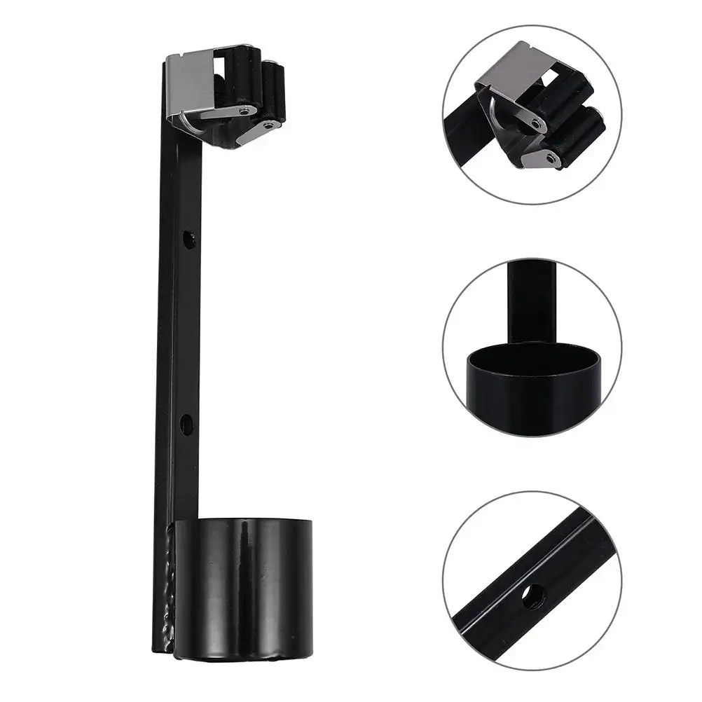 Cane Holder Durable Metal Crutch Rack for Wheelchair Scooter Smooth Easy Install Detach Carry Accessories