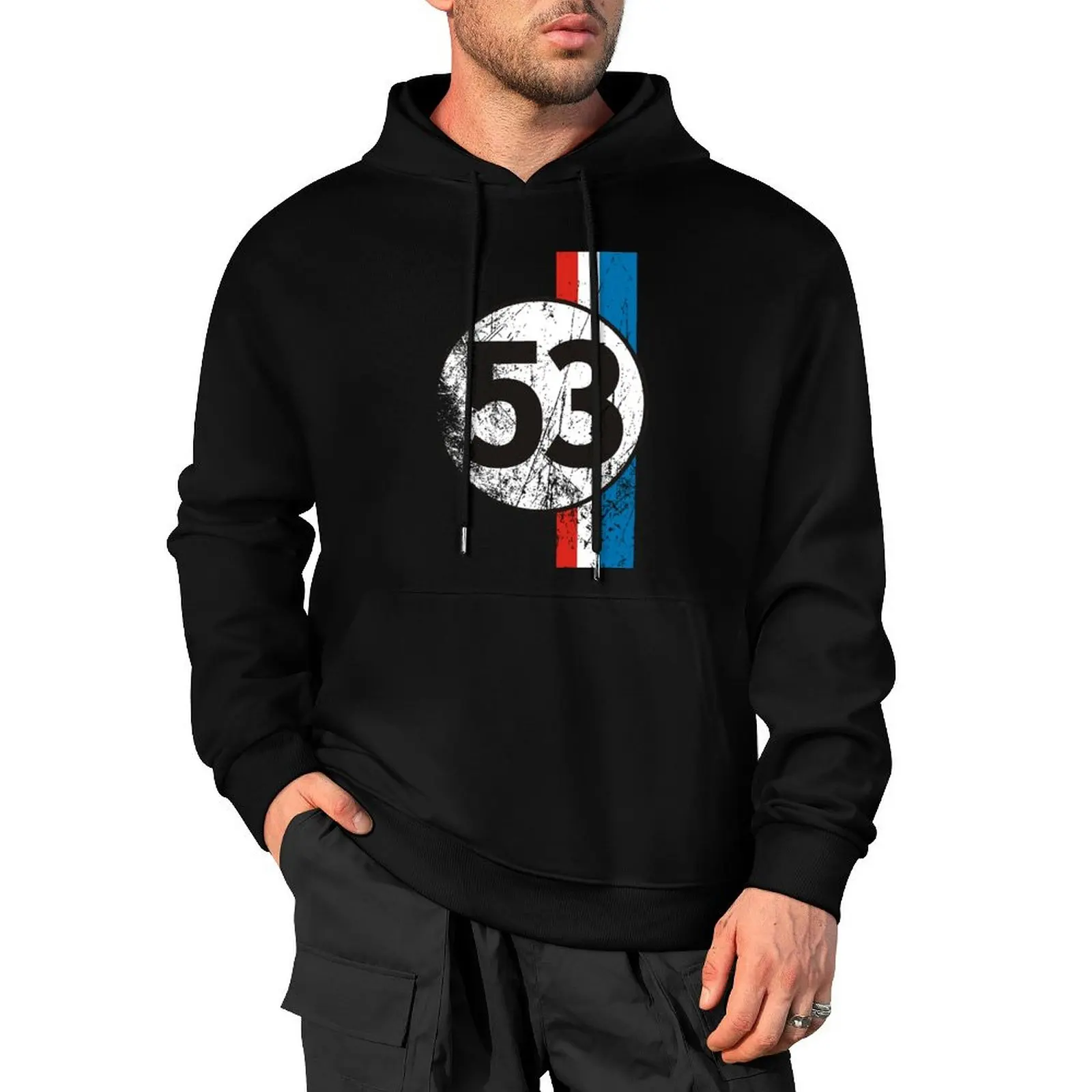 

Herbie Love Bug Design Pullover Hoodie autumn new products korean style clothes men clothing mens clothes men's hoodies