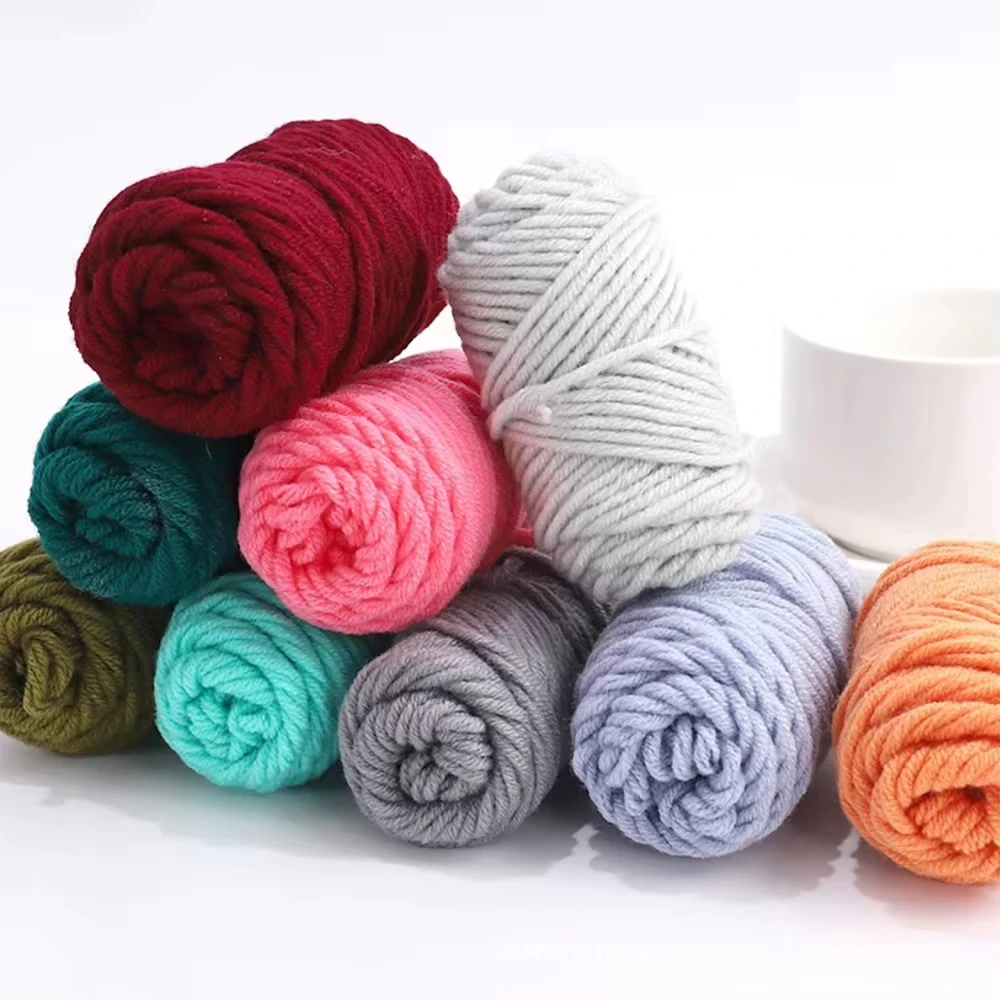 10 Stück Baumwoll-Mischgarn, handgefertigt, gewebte Garne, Rollen, Starter-Bastelwerkzeuge, Set für DIY-Stickerei, Starter, gewebtes Werkzeug – Detail 5
