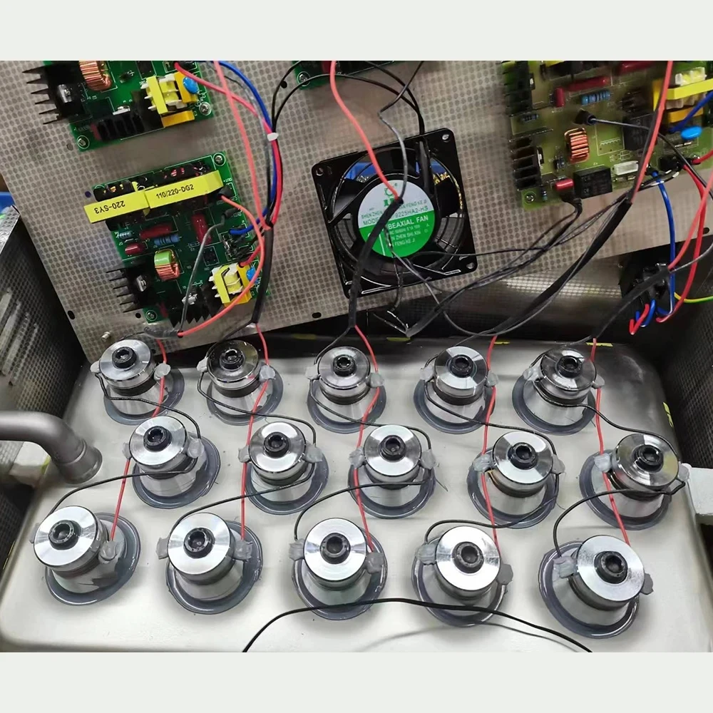 Geneng แผงวงจรทำความสะอาดอัลตราโซนิกแผงวงจรไดรฟ์ดิจิตอล40kHz 110V/220V เครื่องกำเนิดไฟฟ้า PCB