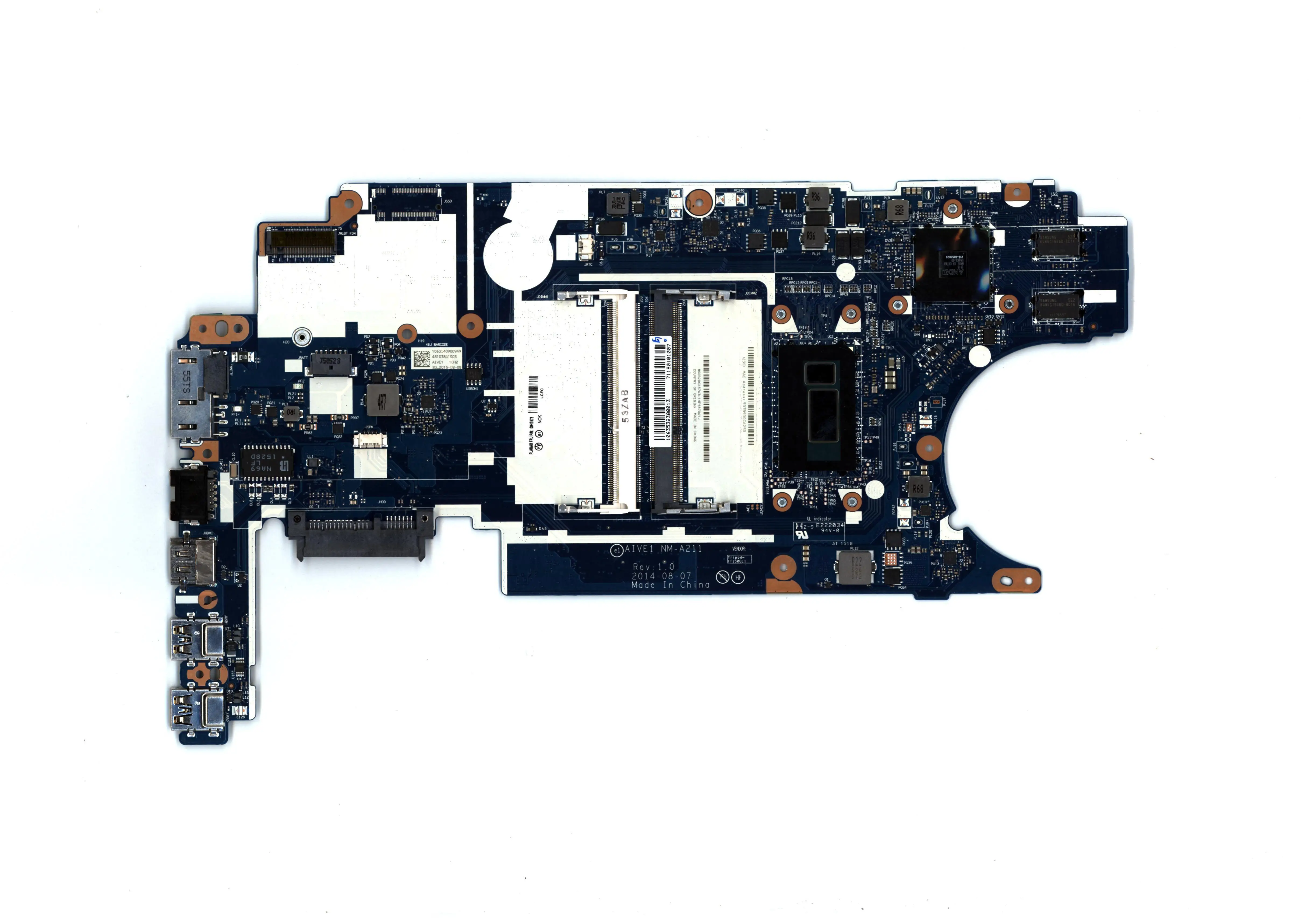 

Hot SN NM-A211 FRU PN 00HT578 CPU i54210U Model Number Multiple optional compatible replacement E450 E450c ThinkPad motherboard