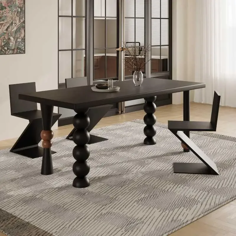 Soportes mesas de comedor italianas escritura impermeable mesas de comedor de cocina de madera muebles nórdicos de lujo Yemek Masasi para el hogar