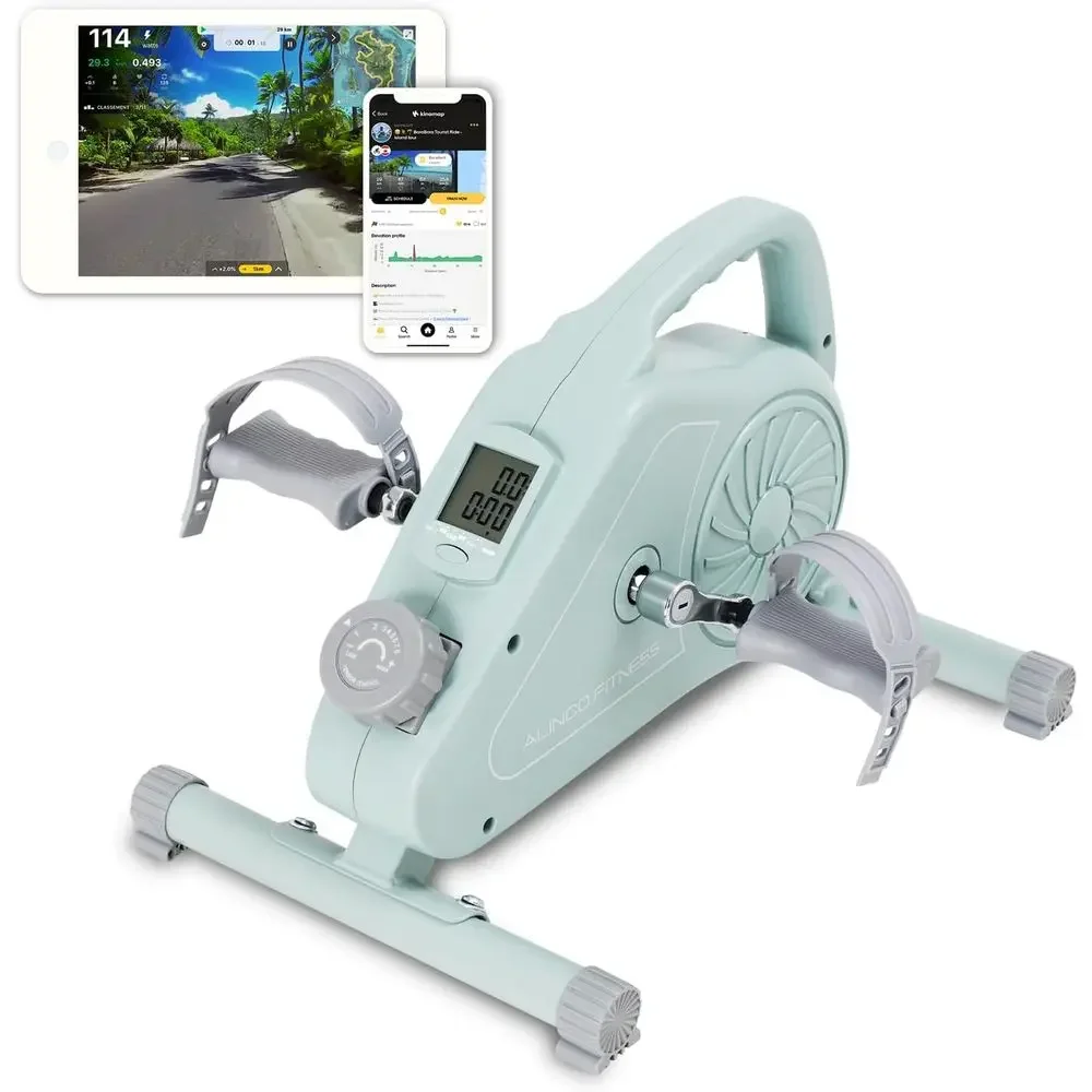 

Aeromagnetic Exercise Bike: Compact, Lightweight, Quiet, and Easy to Move for Home Fitness and Diet