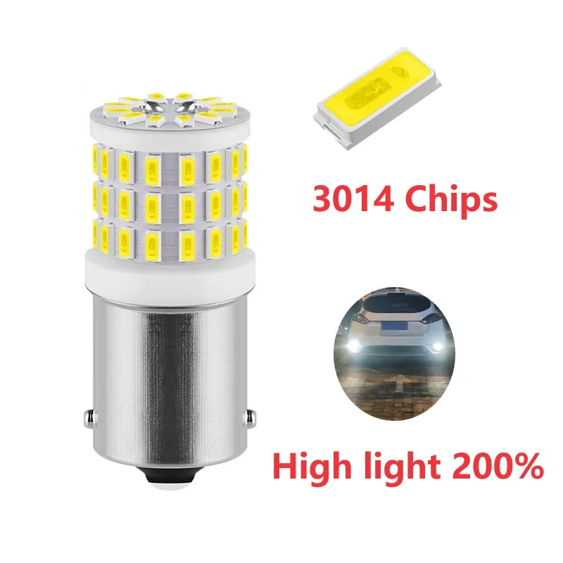 1PCS Py21w Ba15s P21w Led 1156 Bau15s Bulb Canbus 1157 Led Bay15d P21/5w Car Turn Signal Lamp Brake Backup Light