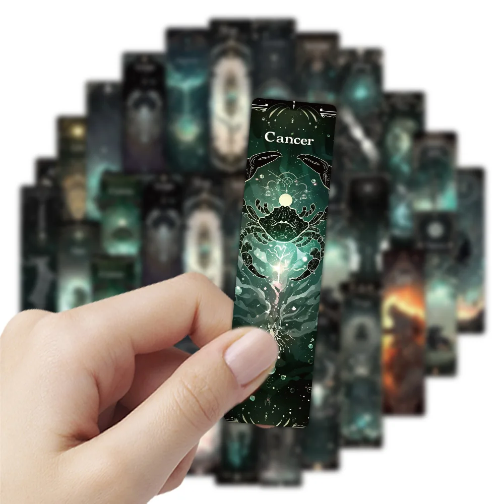 24 قطعة الإبداعية اثني عشر كوكبة الحيوان المرجعية صفحة الطالب قراءة كتاب الكتب المدرسية هدية مكتبة مكتب مجلة بطاقة التسمية #4