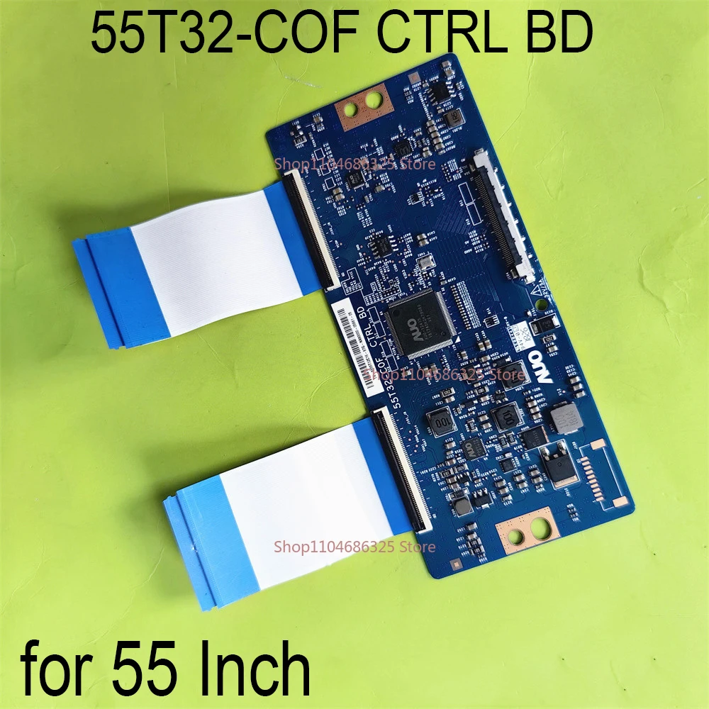 

T-CON Logic Board 55T32-COF CTRL BD Has Been Tested Works Normallyt Suitable For TV EL4KAMZ5517T 55H6D 55S525 55K3300UW H55N5700