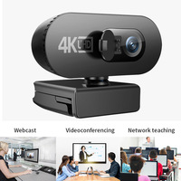 4K Full HD 2K 1080P Webcam For PC Web Camera New Mini Web Cam With Microphone USB Autofocus Stream Camera For Computer Laptop