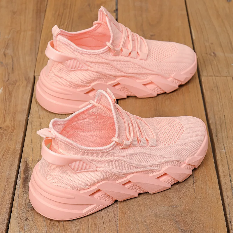 

Новинка 2024, женская обувь, летние дышащие повседневные туфли с сеткой, дорожная повседневная обувь на мягкой подошве, уличные высококачественные кроссовки