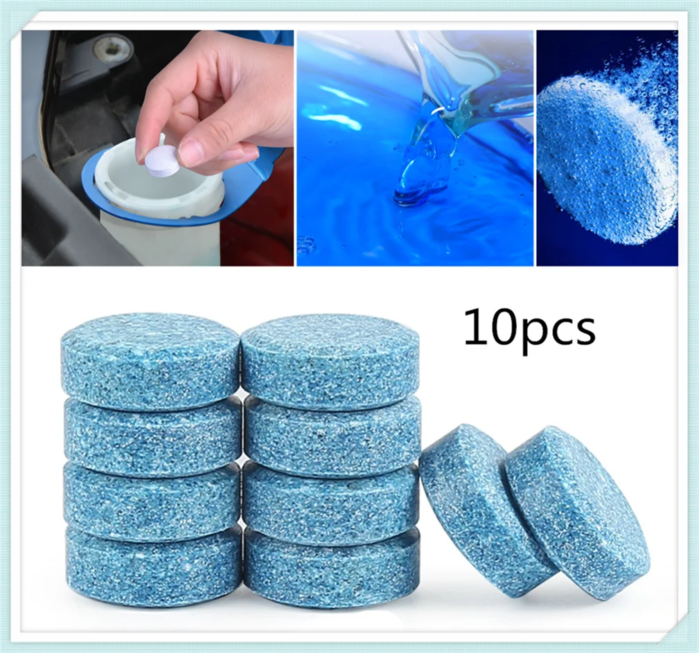 Wiper fine car glass water concentrated detergent effervescent tablets for VW Volkwangen MK7 Golf 7 Skoda Octavia A7 CC Tiguan