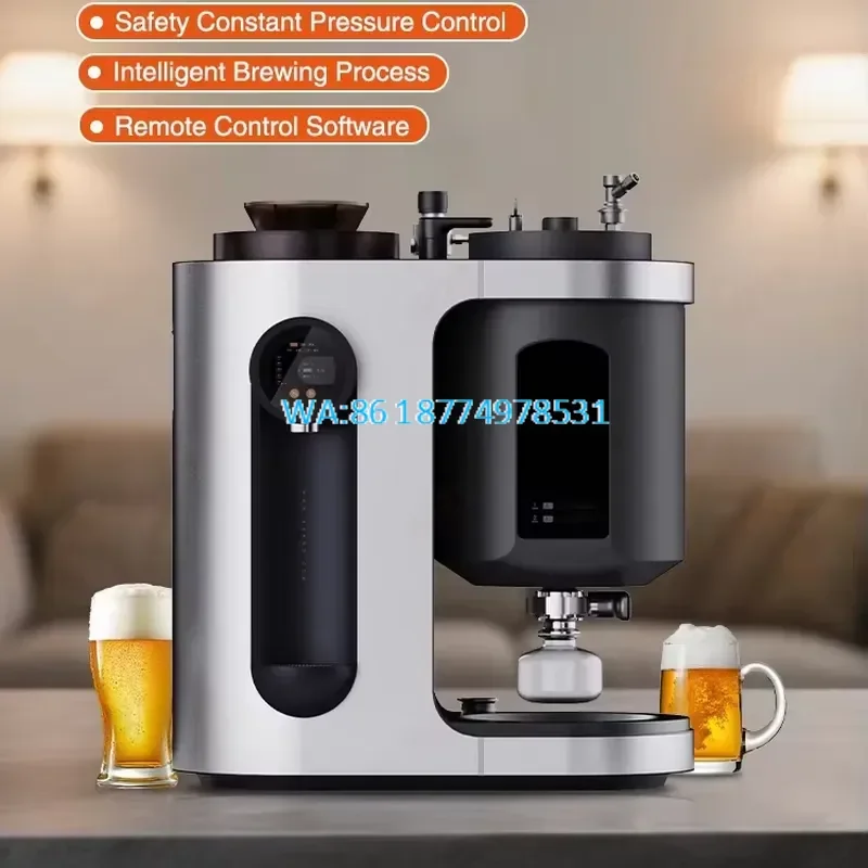 Wmwmnu for Intelligent Brewing Process Wifi Remote Control All-in-one Automated 13L Home Craft Beer Brewer Beer Making
