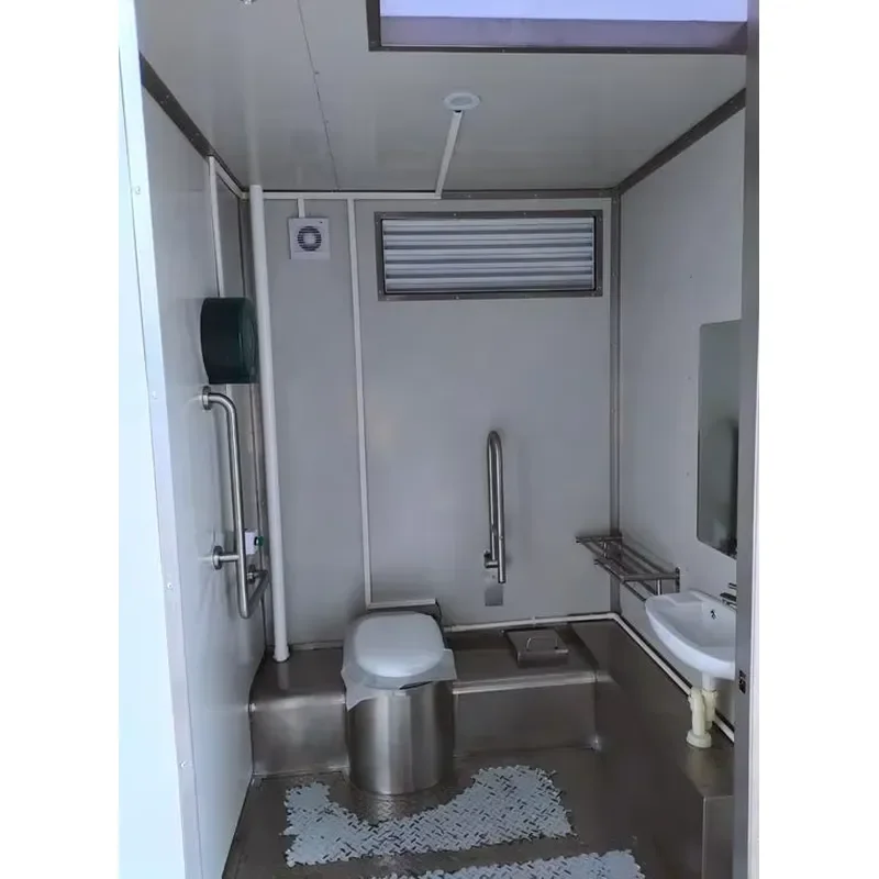 Mobiles Toilettes Prefab Outdoor Portable Toilets for Sale Handicapped Toilet