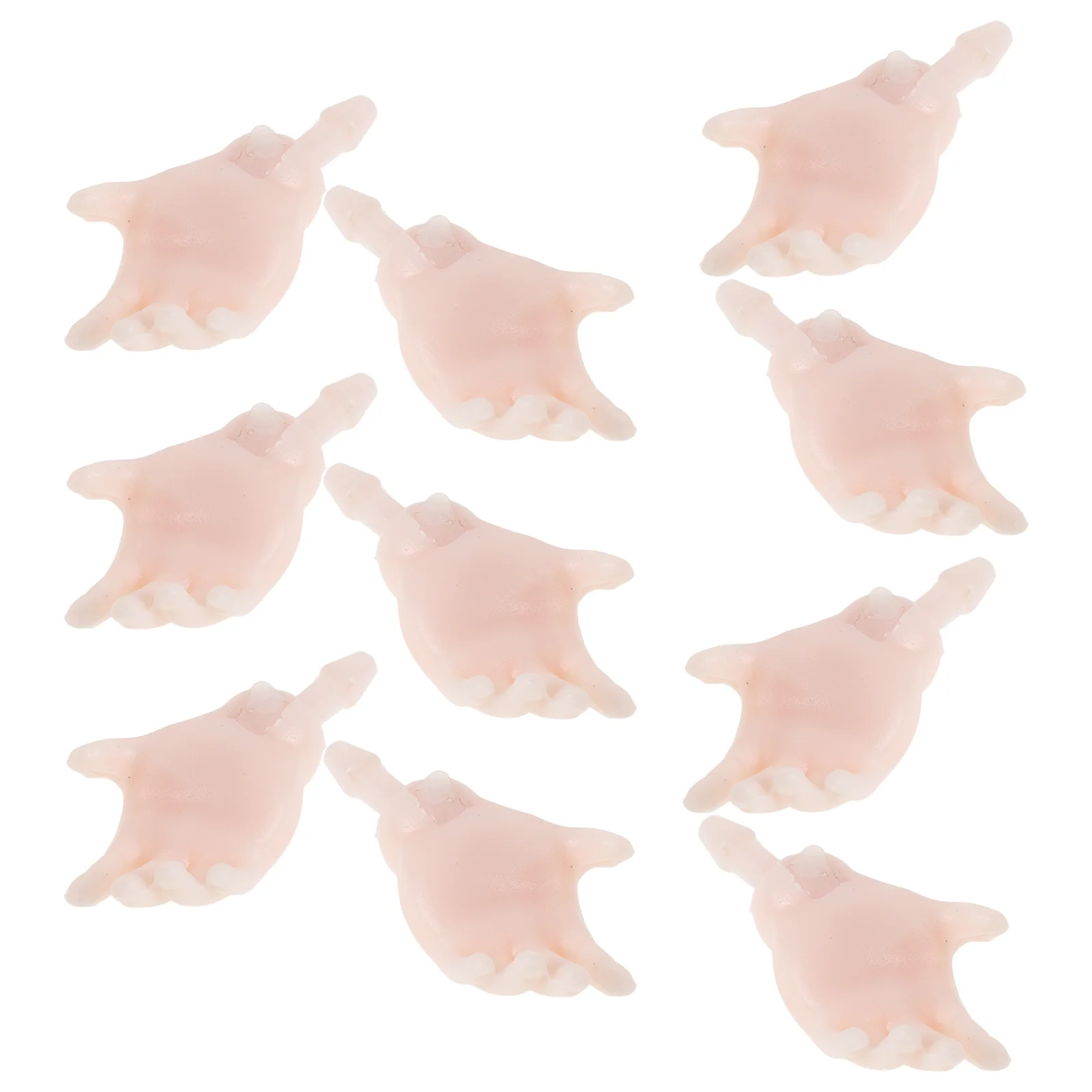 

15Pairs Jointed Miniature Replacement Hands Movable Parts for Creative DIY Crafting Assembly and Making Supplies