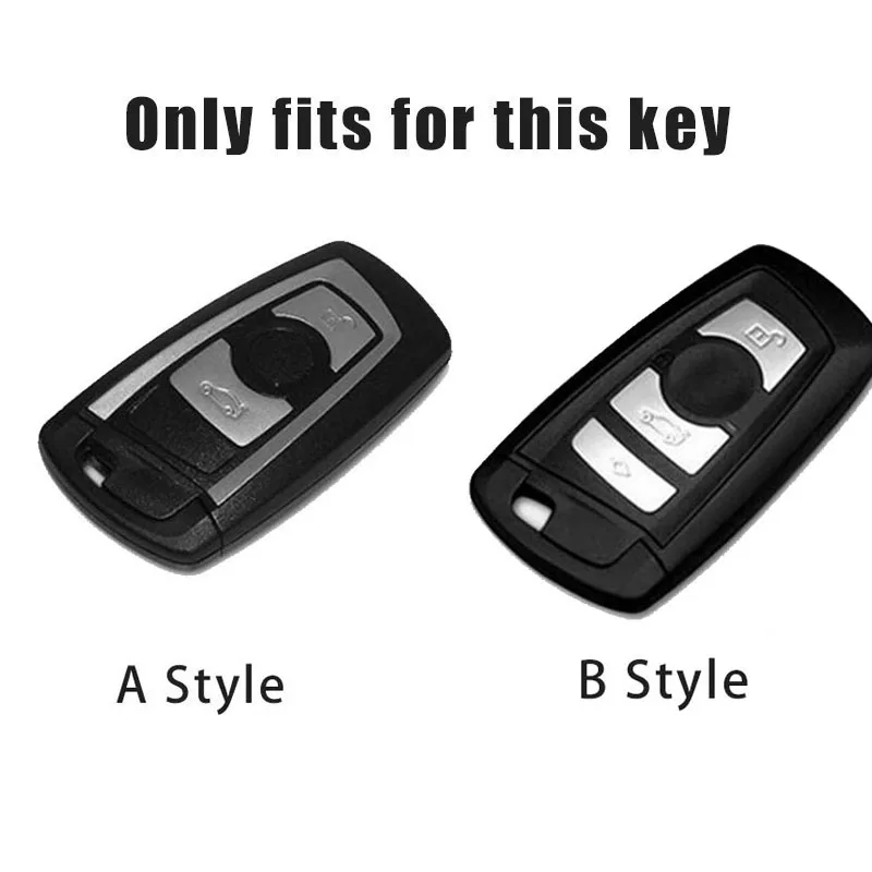 New Zinc Alloy +Leather Car Key Case Cover For BMW 1 3 5 7 Series X1 X3 X4 X5 X6 F10 F20 F30 F34 F11 F15 F16 F25 F31 M3 M4 E34