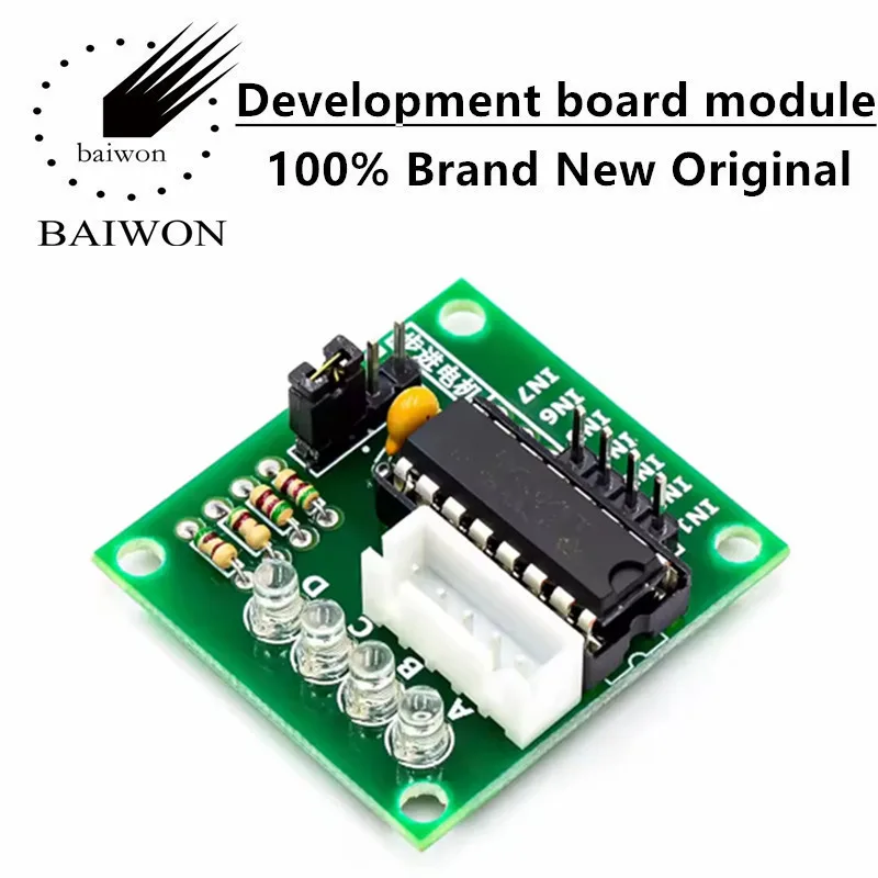 

Five wire four phase/stepper motor drive board/drive board (ULN2003)/test board 5V positive and negative pole drive