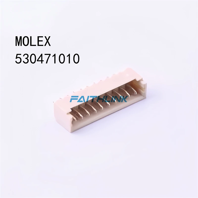 

10PCS 530471010 53047-1010 MOLEX connector 1x10P spacing: 1.25mm straight insertion 100% New original