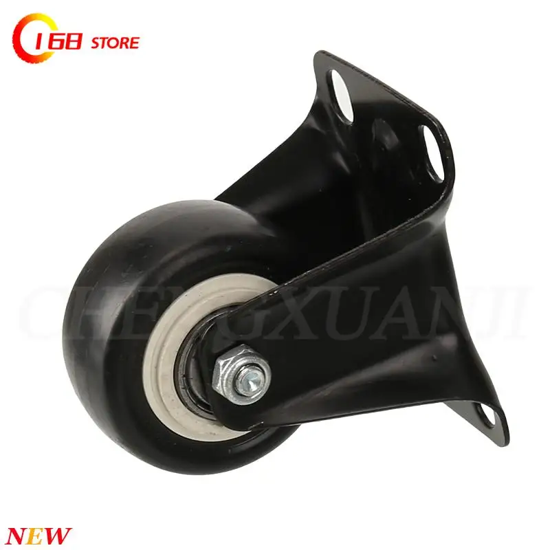 2-Inch Gold Diamond Fixed Wheel Casters – Rubber Floor Protector Wheels Ideal for Chairs Tables & Various Furniture