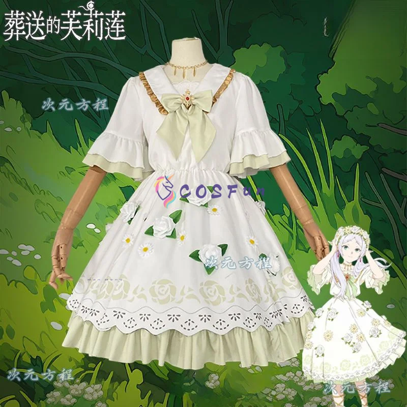 

Frieren: Beyond Journey's End Cosplay Costume Country Style Dress Halloween Party Carnival Women Uniform COSFun