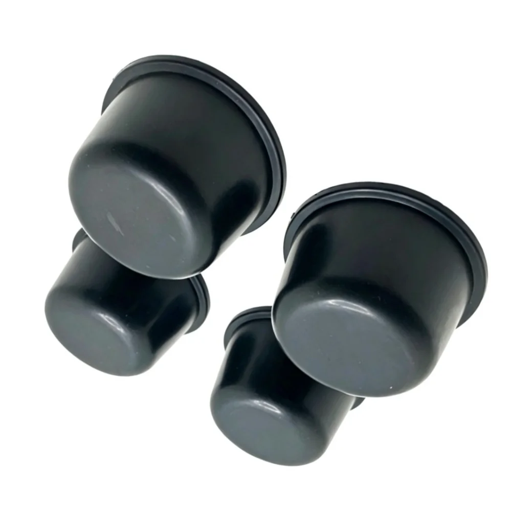 Axle Drive Flange Hub Cap FRC4377 For Land Rover For Defender 1983 To 1993 KA930455 Rubber Dust Cover Set Of 4 Pieces Black