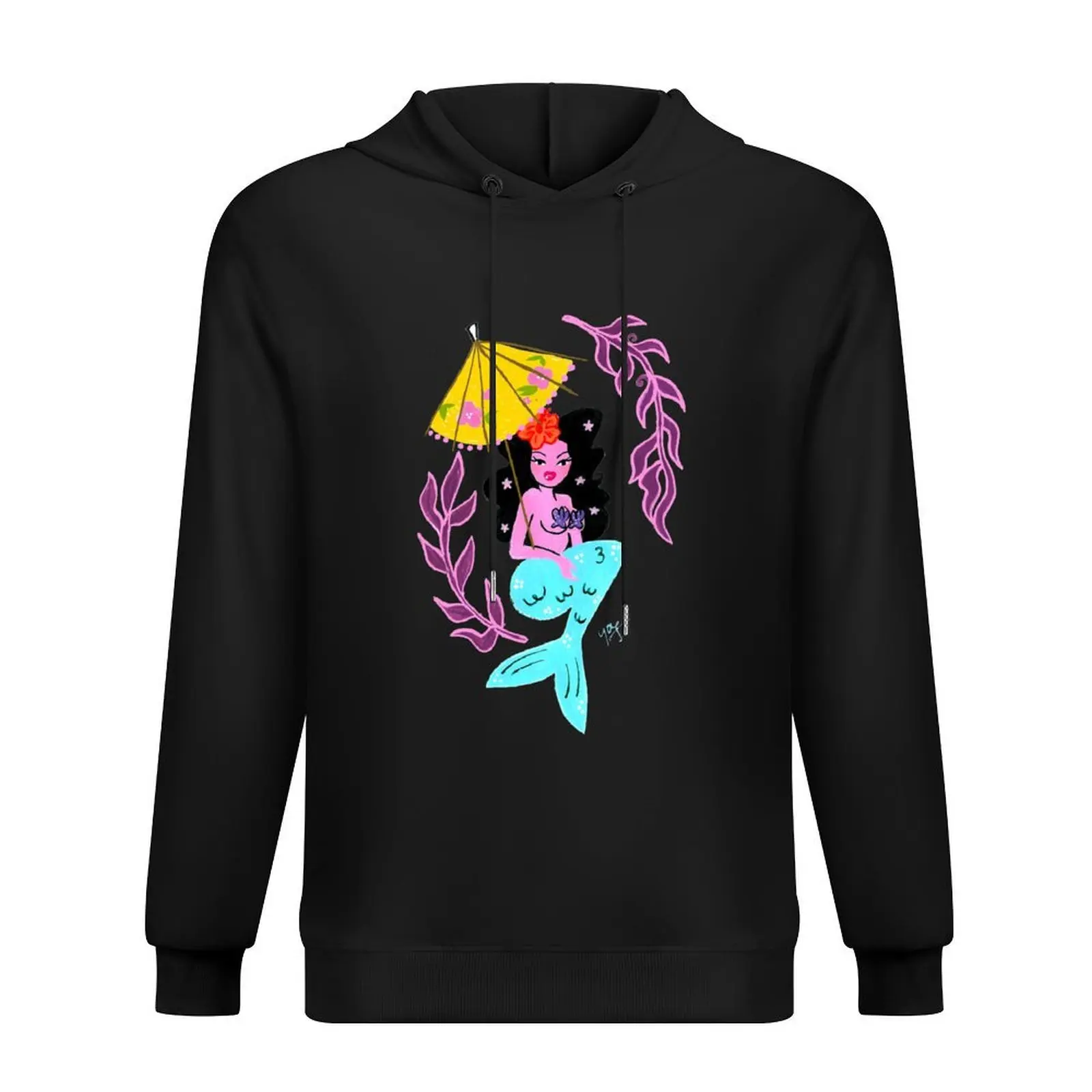 

Cocktail Mermaid Hoodie men's sweat-shirt set aesthetic clothing men's autumn clothes hooded shirt new in hoodies & sweatshirts