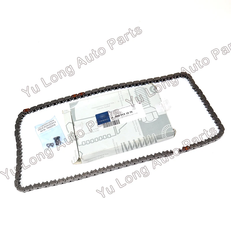 Car Engine Timing Chain For MERCEDES-BENZ W204 C180 C200 C250 W212 E200 E250 R172 SLK200 250 S204 C204 C207 A207 1.8 A0009931078