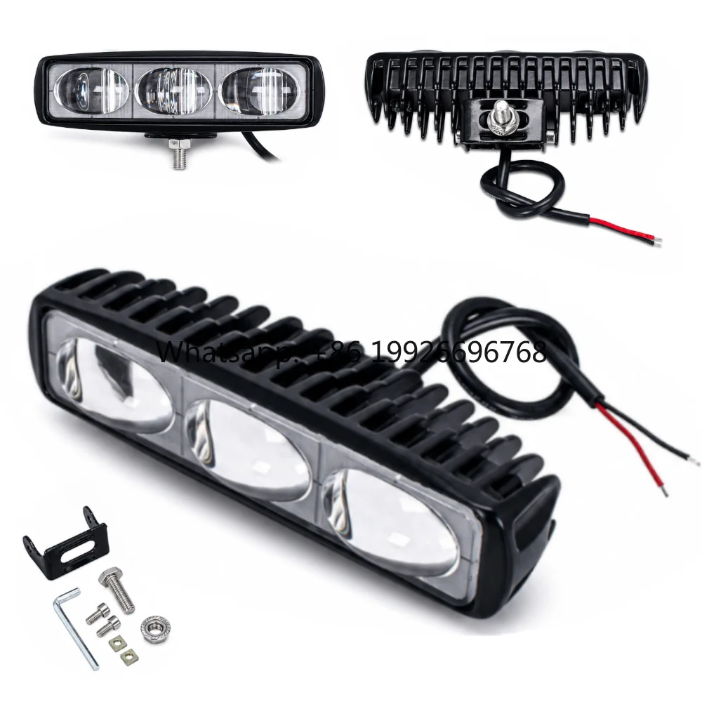 High Brightness Forklift Side Warning Light 30W Triple Lens Red Blue Line Beam for Warehouse Aisle Safety Control