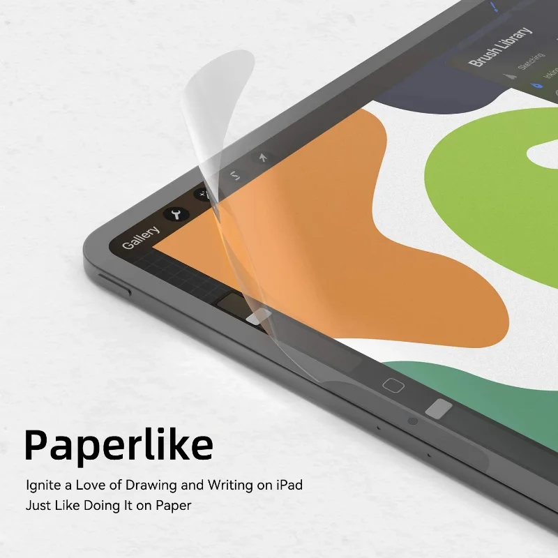 واقي شاشة ورقي غير لامع لجهاز Apple iPad Pro 11 12.9 iPad Air 4 5 2 3 Mini 6 7 2018 2020 2021 2022 فيلم يشعر الورق