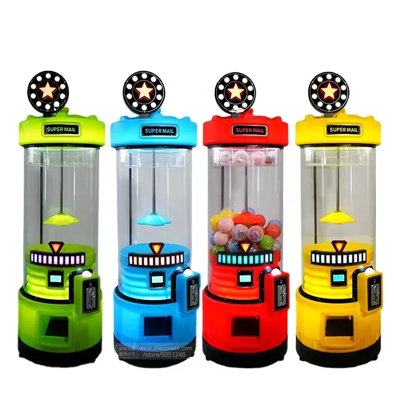 5pcs USA Popular Capsule Gashapon Machine Shopping Mall Amusement Arcade Games Super Mail Gacha Ball Toy Gift Vending Machines