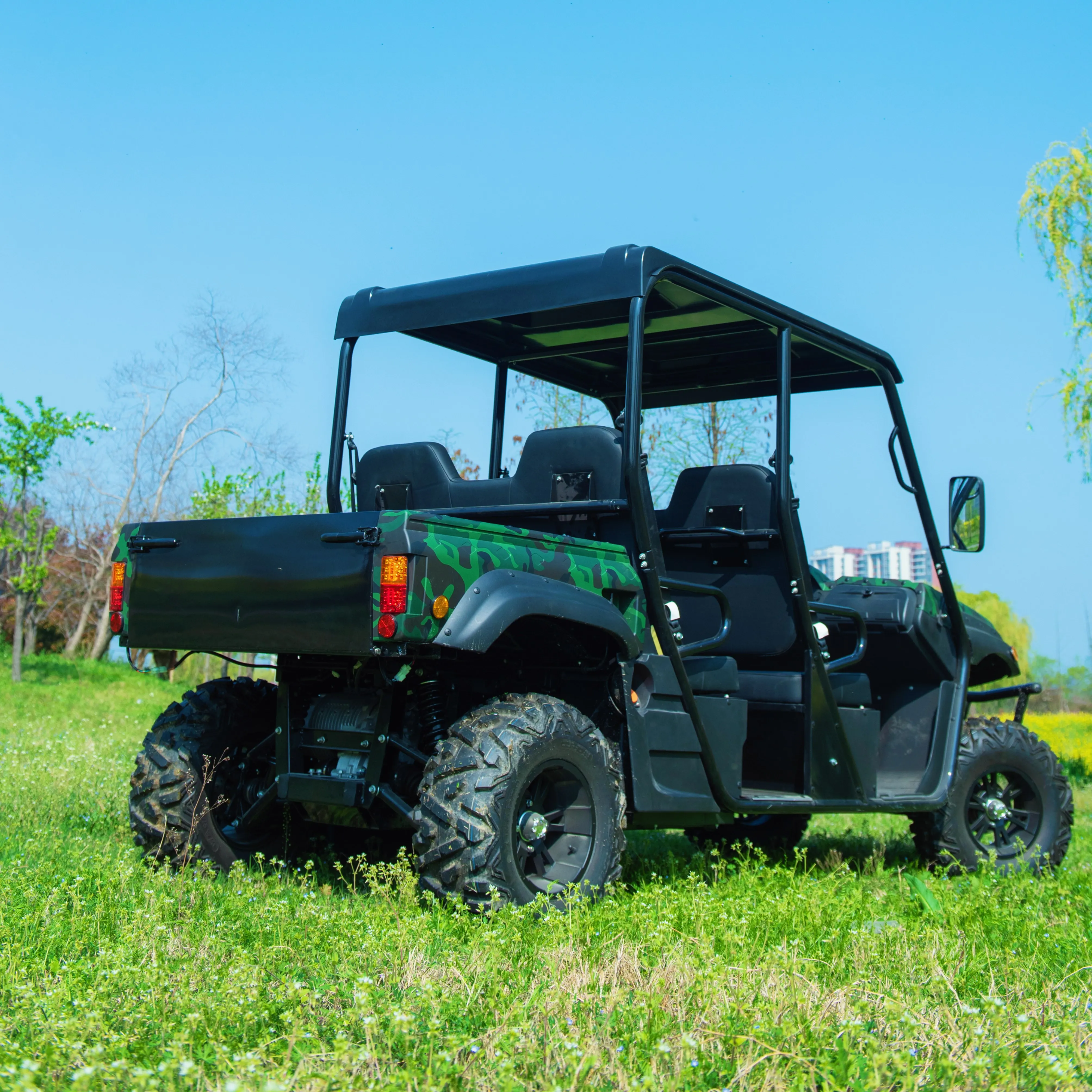 Электрический внедорожник 4x4 – обзор и цена Electric Utv 4 Seater