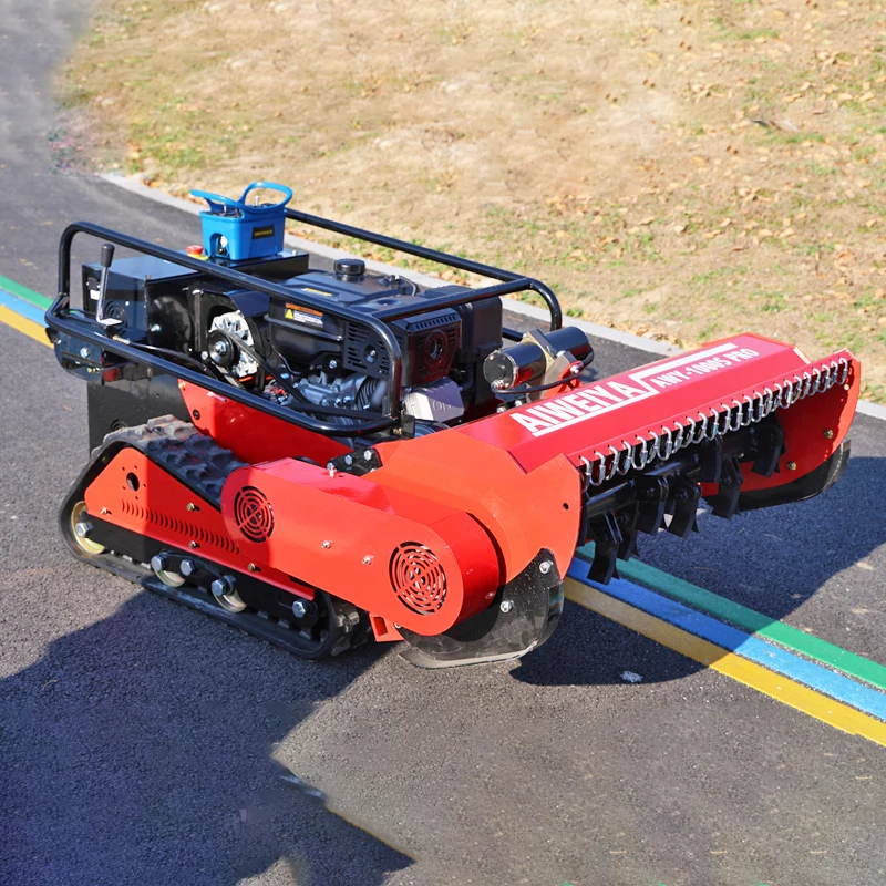 Customized Agricultural Smart Four-Stroke Flail Mower – CE EPA Zero-Turn Mini Remote Robot