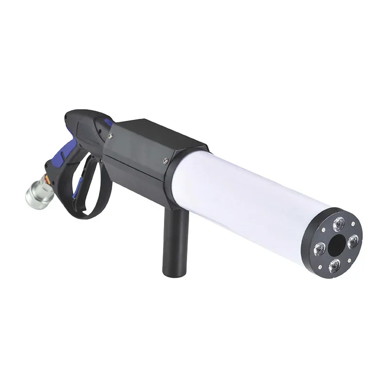 

//+Bar LED CO2 Gas Column Gun CO2 Handheld Dry Ice Spray Gun Stage Smoke Machine Nightclub Atmosphere Props