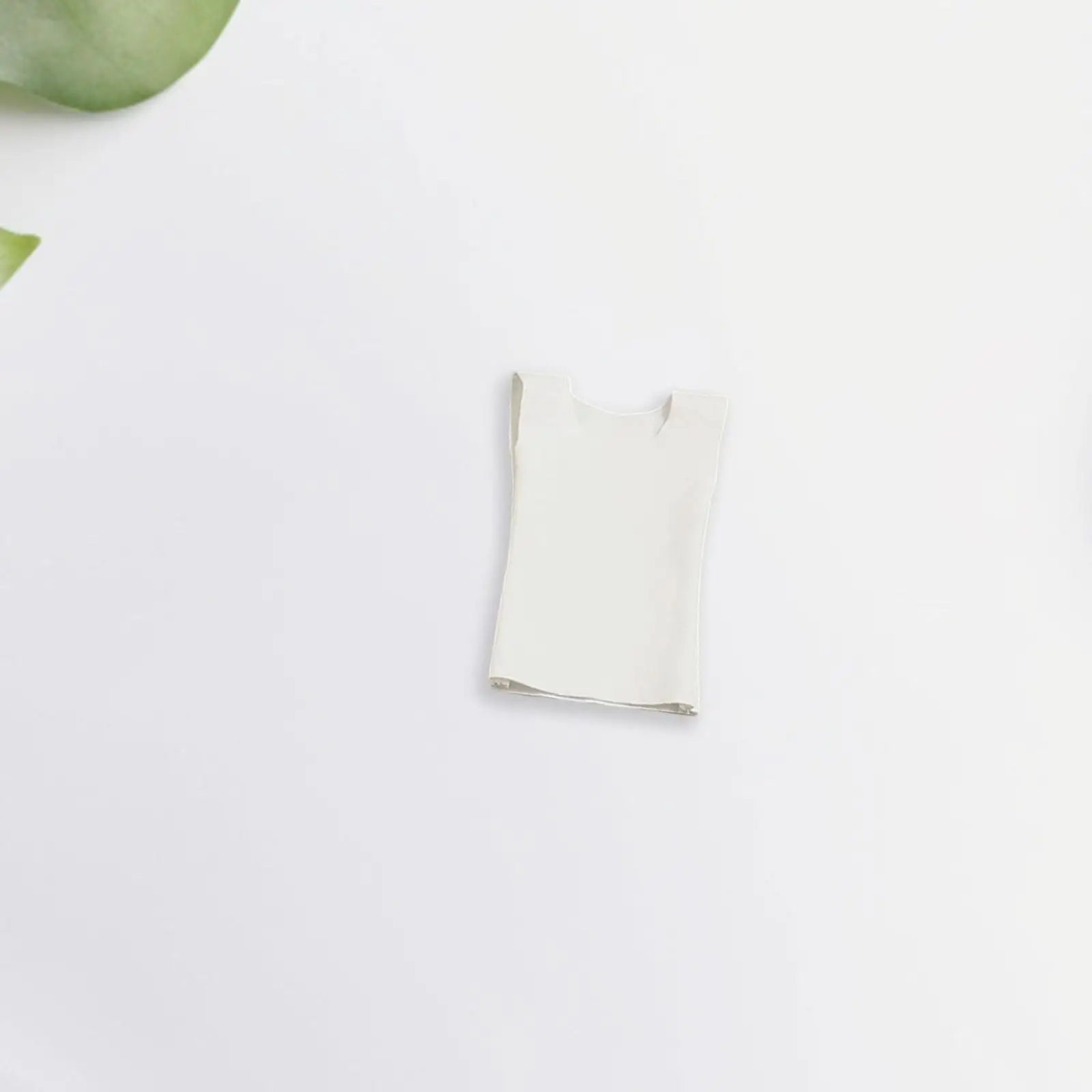 Miniature Clothing Vest 1/6 Scale Collectibles Fashion Tank Top Outfit for Female 12 Inch Dolls and Figures