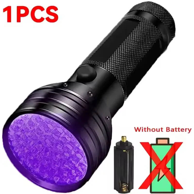 12/21/51 LED UV Flashlight Protable Black Light Ultraviolet Torch Blacklight Detector for Dog Urine Pet Stain and Bed Bug image 5