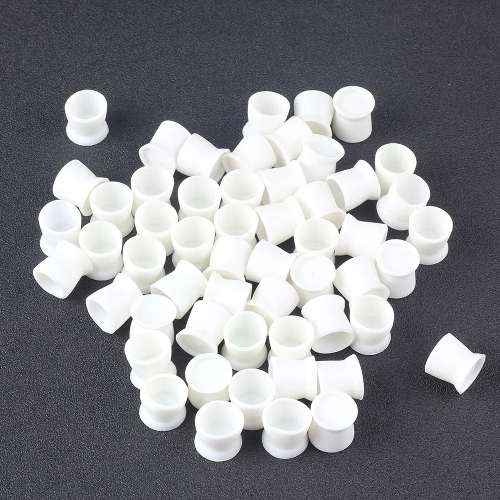 

300Pcs Disposable Colorful Silicone Cup Eco Friendly Non Toxic Heat Resistant Directly Attach to Table No Holder Needed