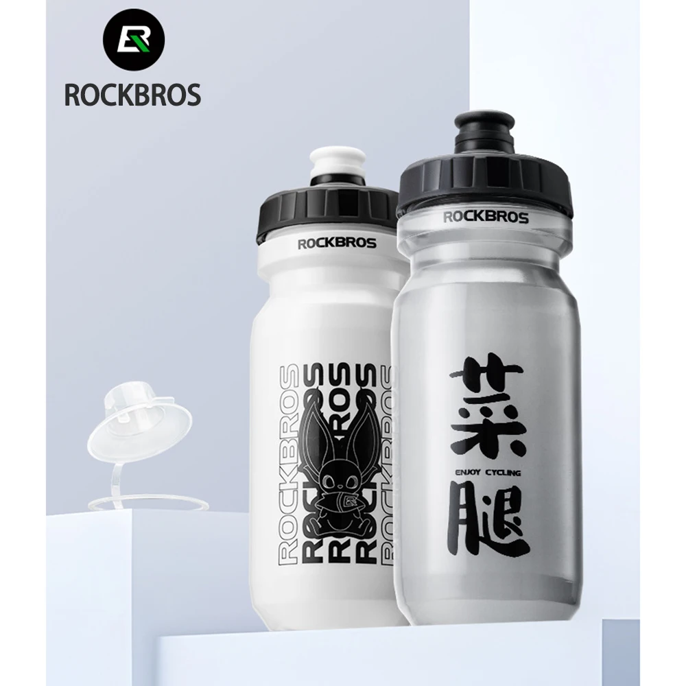

ROCKBROS 600 мл велосипедная бутылка для воды Utralight переносной PP5 антибактериальный пылезащитный чехол спортивный чайник MTB дорожный велосипед аксессуар