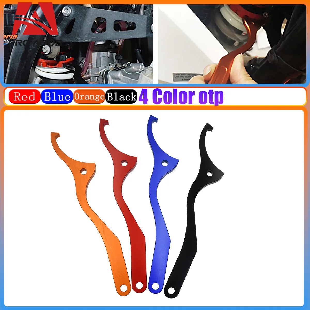

Motorcycle Rear Damping Shock Absorber Spanner Wrench Tool For KTM EXC EXC-F SX SX-F XC XC-F XC-W XCW-F Husqvarna FC FE TC TE