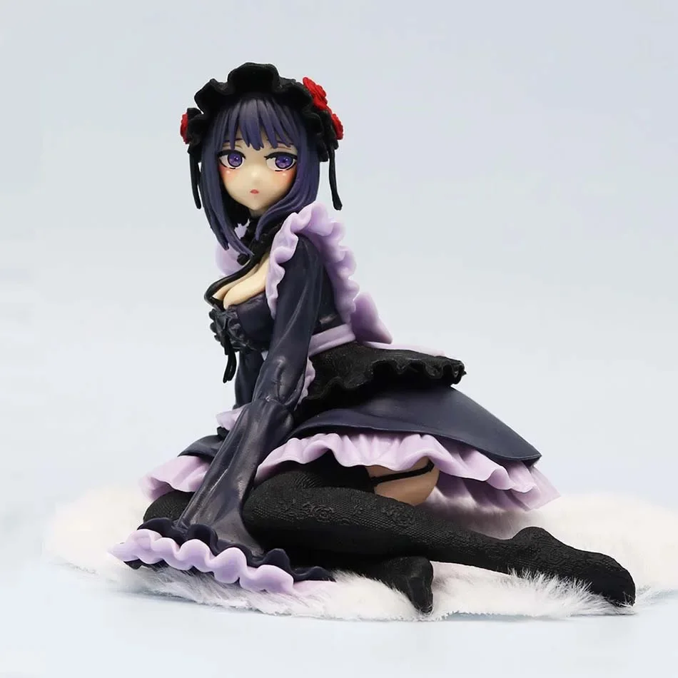19 سنتيمتر بلدي اللباس حبيبي أنيمي الشكل الأسود خادمة الزي كيتاجاوا مارين عمل الشكل Shizuku كورو تمثال جمع لعبة مجسمة