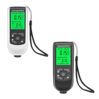 HW-300PRO Coation Thickness Gauge 0-2000UM Car Paint Film Thickness Tester Car Automotive Paint Meter Durable Easy To Use White