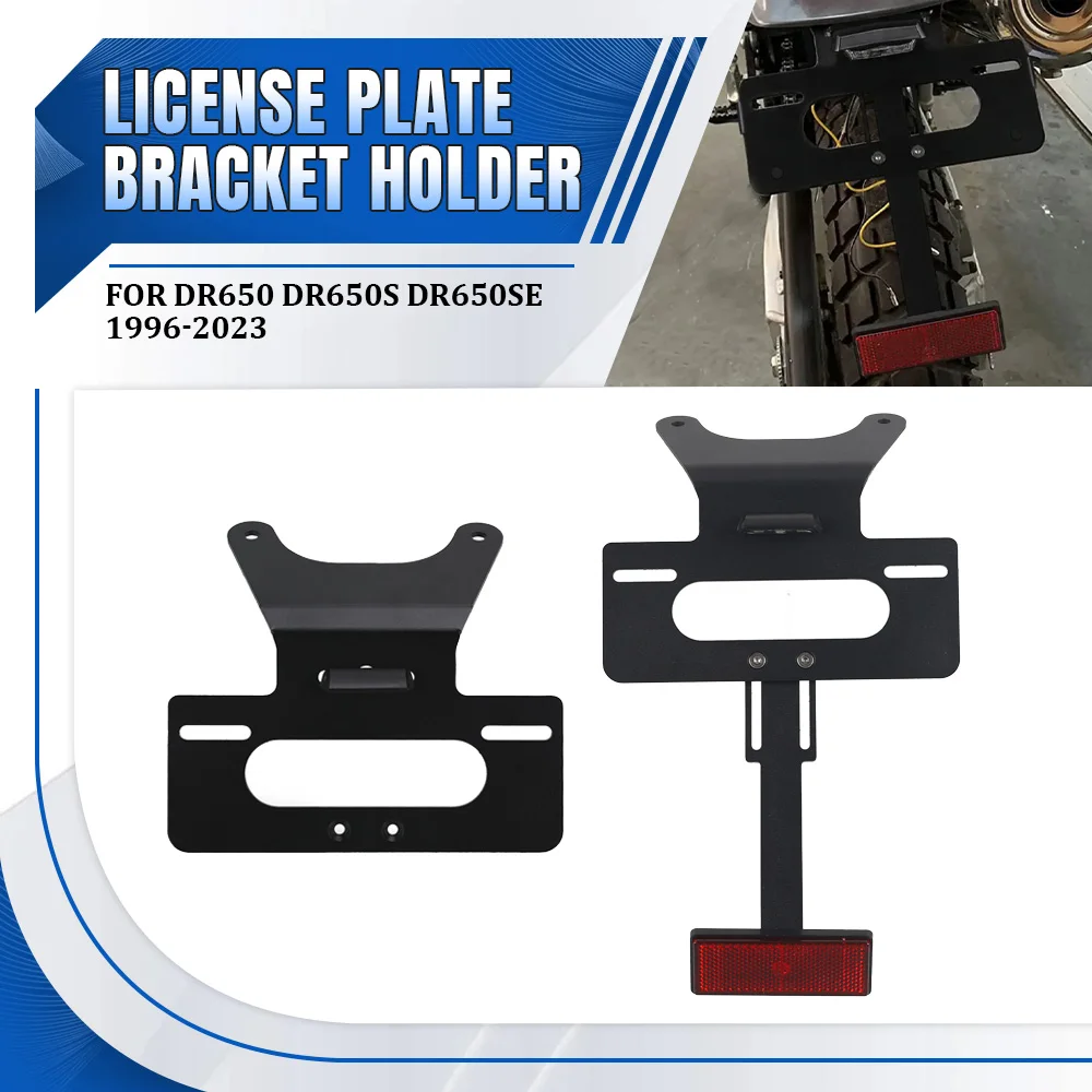 

DR650 DR 650S DR 650 SE Motorcycle Accessories License Plate Bracket Holder FOR SUZUKI DR650 DR650S DR650SE 1996 -2021 2022 2023