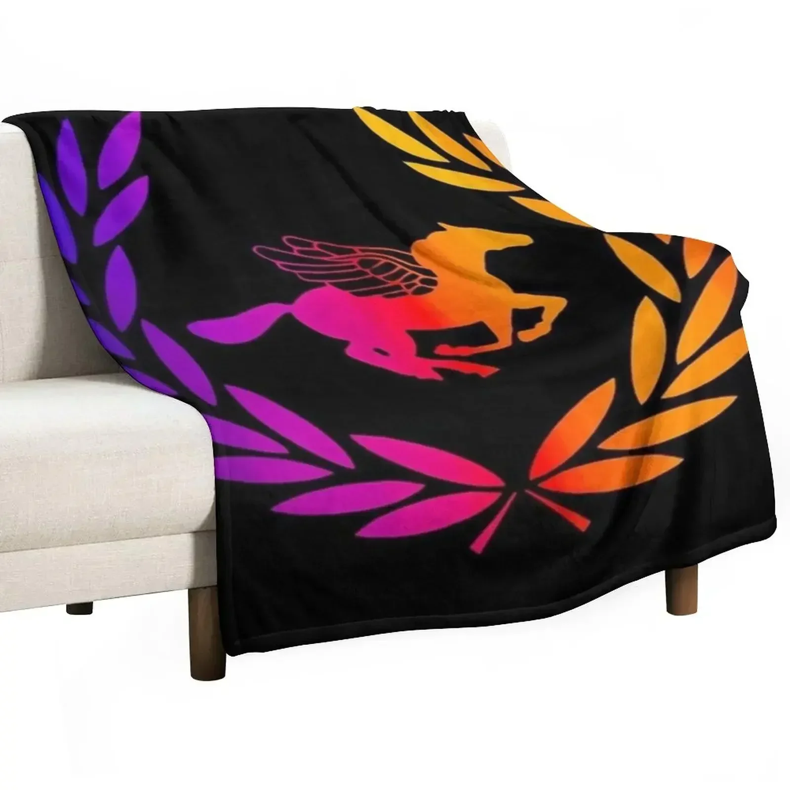 Camp Half Blood emblem Throw Blanket Bed Fashionable Large Decoratives Luxury Brand Plaid on the sofa Blankets